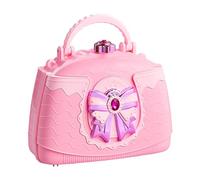 Makeup Kit, Girls Set, Washable Real Cosmetics for Kids Aged 3 12, Safe Natural Beauty Practice Tools, Pretend Play, Travel, Stage Performance, Festivals, and Creative, Pink