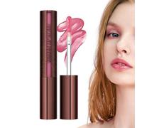Makeup Lip Gloss, Long Lasting Plumping Lipstick, 3g, Idratazione per alimenti Lip Color, Donne Girls, Enhancing Natural Beauty for Party Dating Events Everyday Use