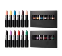 Makeup Lipstick Halloween, Matte Finish Cosplay, Long-Lasting Wear Vibrant Shades Waterproof Formula, Halloween Lipstick for Travel Carnival Masquerade Ball Music Festival