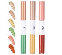 Makeup Liquid, 3 x High Coverage, Concealer Makeup, Lightweight Waterproof Formula, Finish, Long Lasting Wear Without Caking, Ideal for Everyday Use, Wedding, Gathering