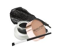 Makeup Revolution Gel Eyeliner Pot With Brush 3g