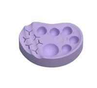 Makeup Palette - Silicone Palette | Makeup Mixing Palette | Makeup Artist Tool, Makeup Accessory, Eyelash Perm And Eyebrow Lamination Tool, Easy To Clean Silicone Multifunction Tray Plate