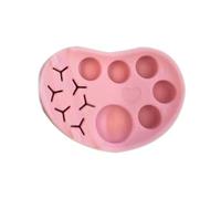 Makeup Palette - Silicone Palette | Makeup Mixing Palette | Makeup Artist Tool, Makeup Accessory, Eyelash Perm And Eyebrow Lamination Tool, Easy To Clean Silicone Multifunction Tray Plate