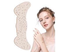 Makeup Patches, Gold Artificial Glitter Stickers, Temporary Face Decor Men, Women, Adults, Perfect For Parties, Festivals, And Creative Looks, 15.56x5cm/6.13x1.97 Inches