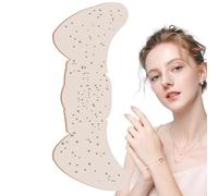 Makeup Patches, Gold Artificial Glitter Stickers, Temporary Face Decor Men, Women, Adults, Perfect For Parties, Festivals, And Creative Looks, 15.56x5cm/6.13x1.97 Inches