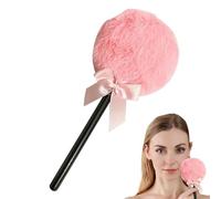 Makeup Puff Set, 6 Pieces Reusable Lollipop-Shaped Beauty Blenders, Soft Face Sponge for Foundation Blending, Perfect for Women, Girls, Home, Cosmetic Kit, Contouring Routine, 17x7.5cm White Pink