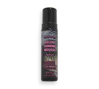 Makeup Revolution Beauty, Deluxe Tanning Mousse, Non Sticky Formula with Hyaluronic Acid, Light/Medium, 200ml