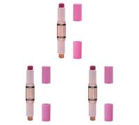 Makeup Revolution, Blush & Highlight Stick, Golden Shine, Fard e Highlighter per il viso, 4,3g (Confezione da 3)