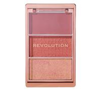 Revolution - Icon - Palette di blush - Aura Points Rose-Rosa No Size