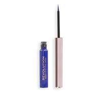 Makeup Revolution Super Flick Liquid Eyeliner Blue 2.4ml 2.4 ml Blue