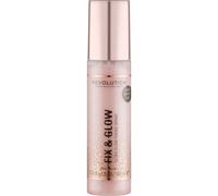 Makeup Revolution Fix & Glow Dewy Finish 100 ml - Spray fissante illuminante