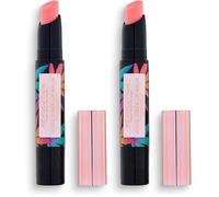 Makeup Revolution, Good Vibes, Balsamo per labbra, con Cannabis Sativa, energia (Confezione da 2)