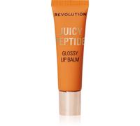 Makeup Revolution Juicy Peptide Lip Balm balsamo labbra con peptidi colore Peach Bellini Orange 8 ml