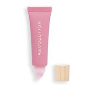 Makeup Revolution, Juicy Peptide Lip Balm, Hydrating Lip Balm with Sheer Colour, Infused with Vitamin E & Peptides, Pink Strawberry, 8ml