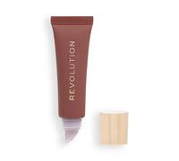 Makeup Revolution, Juicy Peptide Lip Balm, Hydrating Lip Balm with Sheer Colour, Infused with Vitamin E & Peptides, Nude Latte, 8ml