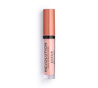 Makeup Revolution, Labbro trasparente, Lipgloss, Piece of Cake 101, 3,5ml