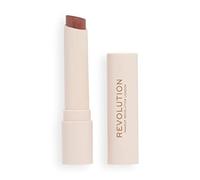 Makeup Revolution London, Balsamo Pout, Balsamo labbra rimpolpante, Idratante, Mocha Shine, 2,5 g