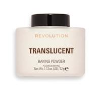 Makeup Revolution, Loose Baking Powder, Prolunga l'usura del trucco, Cipria fissante per il trucco, Traslucida, Per tutti i toni della pelle, 32g