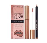 Makeup Revolution Mettalic Lip Kit Retro Luxe We rule