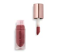 Makeup Revolution Pout Bomb Plumping Gloss, High Shine, Rich Pigment, Soft Tingle Effect, Sauce