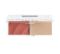 Revolution Relove Colour Play Blushed Duo Blush & Highlighter palette con illuminante e blush 5.8 g Tonalità kindness