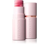 Makeup Revolution Skin Silk Blush Stick blush in crema in stick colore Light Pink Marble 4.5 g