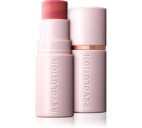 Makeup Revolution Skin Silk Blush Stick blush in crema in stick colore Peachy Pink 4.5 g
