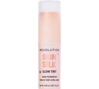 Makeup Revolution Skin Silk Glow Tint Sheer Foundation Stick Fondotinta in stick, Light Neutral