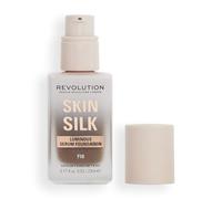 Makeup Revolution, Skin Silk Serum Foundation, Light to Medium Coverage, Contains Hyaluronic Acid, F16, 23ml