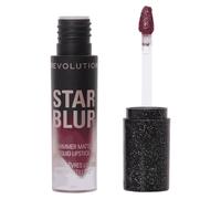 MAKEUP REVOLUTION Star Blur Shimmer Matte Liquid Lip Rossetto Liquido, Crimson Envy