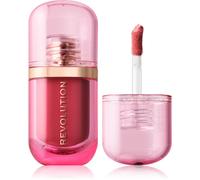 Revolution Superdewy Liquid Blush Burst - Aufbaubarer Flüssig-Blush für Wangen mit Serum-Formel (Peptide & Hyaluronsäure), vegan & tierversuchsfrei - Strawberry Milkshake Cool Pink - 4,2 ml
