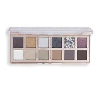 Makeup Revolution, The Smokey Icon Grunge Eyeshadow Palette, Cream, Matte & Shimmer Finishes, 12 Blendable Shades