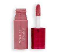 Makeup Revolution, Tinta Labbra Pout, Tinta Labbra Leggera, Colore Modulabile, Formula Idratante con Finitura Lucida, Rosa Dolce, 3ml