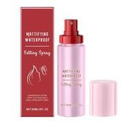 Makeup Setting Spray, 60 ml, resistente al sudore, a lunga durata, opacizzante, ultra fine, con idratazione, accessorio cosmetico con stile pratico, per donne, matrimoni, sport, viaggi, casa, ufficio