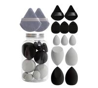 Makeup Sponge, Cosmetic Puff Set, Memories Foam Material Soft Lightweight Gentle on Skin Portable Cream Blending for Women Girls Application, Multiple Size