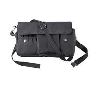 makeupArtist Waist bag- Canvas Cosmetic Organizer bagWith Belt | Professional makeupBrush Storage Pouch, Adjustable Waist Strap, 35x22cm Black bagFor makeupArtists, Actors, Cosmetologists, Beaut