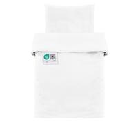 Makian Set di Biancheria da Letto per Bambini, 80 x 80 cm/35 x 40 cm, 2 pezzi (Copripiumino, Federa) 100% Cotone per Culla, Carrozzina