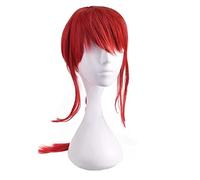 Makima Parrucca per i fan di Chainsaw Man | Diavolo di Controllo Cosplay Wig | Rosso | 61 cm