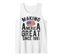 Making America Great Since 1991 35 Compleanno di Anni Canotta