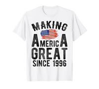 Making America Great Since 1996 30 Anni Compleanno Maglietta
