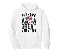 Making America Great Since 1999 27 Compleanno di Anni Felpa con Cappuccio