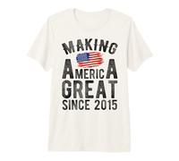 Making America Great Since 2015 11 Anni Ragazzi Ragazze Maglietta Premium
