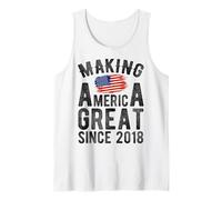 Making America Great Since 2018 8 Anni Ragazzi Ragazze Canotta