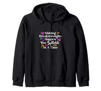 Making Breakthroughs One Syllable At A Time Speech Therapy Felpa con Cappuccio