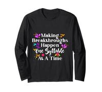 Making Breakthroughs One Syllable At A Time Speech Therapy Maglia a Manica