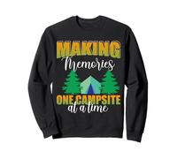 Making Memories One Campsite At A Time Camping Hiking Camper Felpa