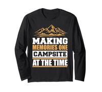 Making Memories One Campsite At The Time Camping Hiking Maglia a Manica