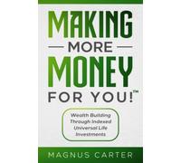Making More Money for you! Wealth Building Through indexed Universal Life Investments
