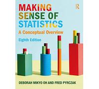 Fred Pyrczak Deborah M. Oh Making Sense of Statistics (Tascabile)
