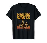 Making Sound Waves Beats Beat Makers Produttore Musicale Maglietta